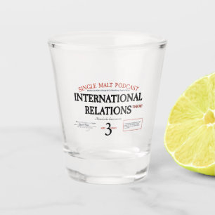 "White Label" Whiskey & IR Theorie Shootglas Schnapsglas