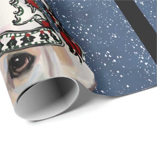 WHITE LABRADOR RETRIEVER GESCHENKPAPIER (Rolleneckpunkt)