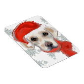 White Labrador Retriever Magnet (Rechte Seite)