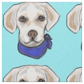 WHITE LABRADOR RETRIEVER STOFF (Nahaufnahme)