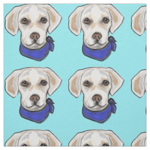 WHITE LABRADOR RETRIEVER STOFF