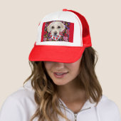 White Labrador Retriever Truckerkappe (Beispiel)