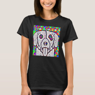 White Labrador Retriever Welpe niedlich Hündchen J T-Shirt