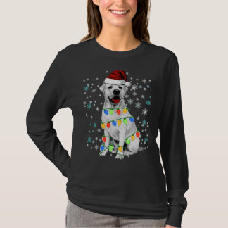 White Labrador Retrievers Weihnachtsbaum Lig T-Shirt