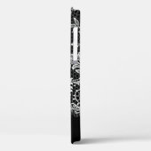 White Lace am Black Case Mate iPhone Case (Rückseite / Links)