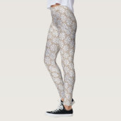 White Lace Daisy Komfortable sexy Niedliche Hot Cl Leggings (Links)