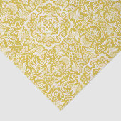 White Lace Damask Brocade Geschenk oder Dekoupage Seidenpapier (Ausschnitt)