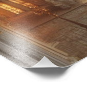 White Lace Fantasy City Fotodruck (Ecke)