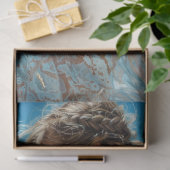 White Lace Maternity Brautparty Découpage Seidenpapier (Geschenk)