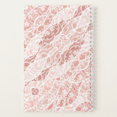 White Lace Notebook Notizblock (Rückseite)