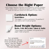 White Lace on Dusty Rose Budget Wedding Programm