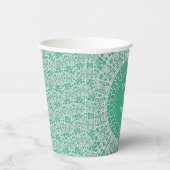 White Lace Paper Cup Pappbecher (Rechts)