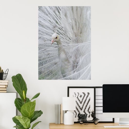 White Lace Poster (Heimbüro)