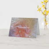 White Lace Wedding Glückwunsch Karte (Gelbe Blume)