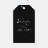 White Lace Wedress Geschenkanhänger (Vorderseite)