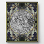 White Lacecap Hydrangea Fügen Sie Ihr Foto hinzu Fotoplatte (Vorderseite)