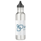 White Laina Enterprises Edelstahlflasche (Links)