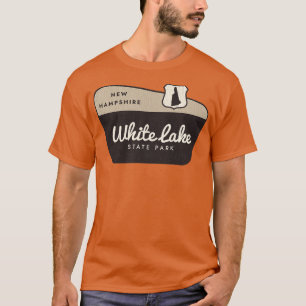 White Lake Staat Park New Hampshire - Willkommen i T-Shirt