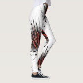 White Lava Flow Leggings (Rechts)
