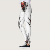 White Lava Flow Leggings (Links)