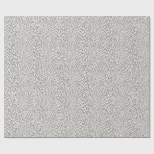 White leather texture geschenkpapier (Flach)