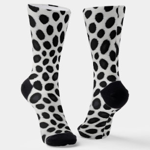 White Leopard Elegante Moderne Luxuskollektion Socken