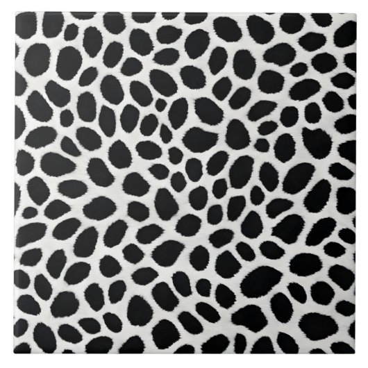 White Leopard Elegante Trendy Luxury Collection Fliese (Vorderseite)