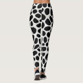 White Leopard Elegante Trendy Luxury Collection Leggings (Rückseite)