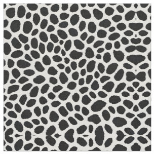 White Leopard Elegante Trendy Luxury Collection Stoff