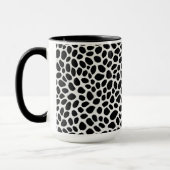 White Leopard Elegante Trendy Luxury Collection Tasse (Links)