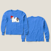 White letter m christmas gift  (Design Vorder- & Rückseite)