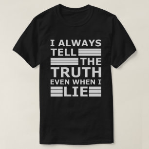 White Lie Party   Sarcastic Funny Movie Zitat T-Shirt