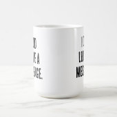 White lies party ideas - I did leave a message  Kaffeetasse (Mittel)
