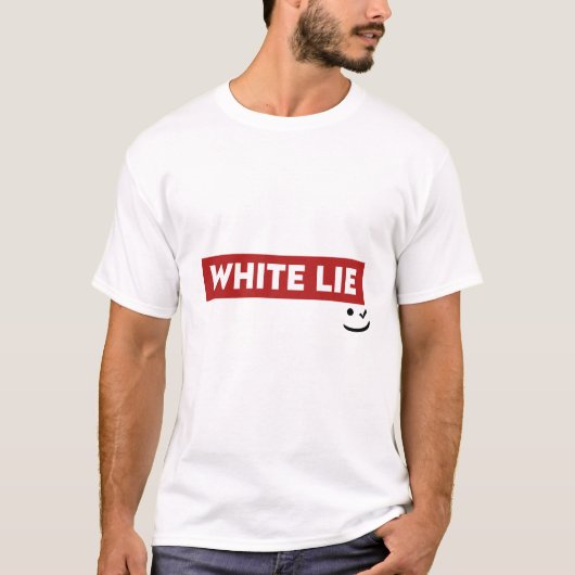 White Lies Party Ideen Essenziell T-Shirt (Vorderseite)