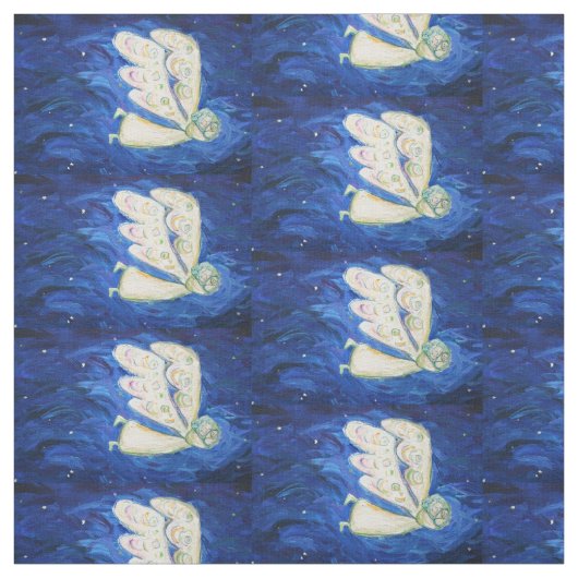White Light Guardian Angel Kunststoffe Stoff (Muster)