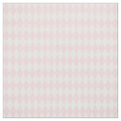 White & Light Pink Harlequin Diamonds Stoff (Muster)