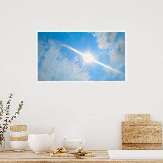 White Light Poster (Küche)