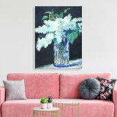 White Lilac von Edouard Manet Leinwanddruck (Insitu (Wohnzimmer))