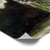 White Lilacs Poster (Ecke)