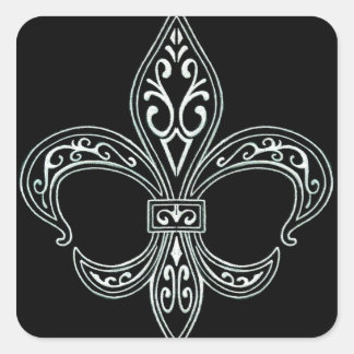 White Lilie Sticker