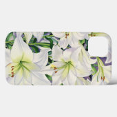 White Lilies 2008 Case-Mate iPhone Hülle (Rückseite (Horizontal))