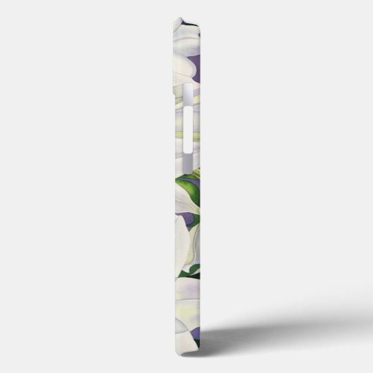 White Lilies 2008 Case-Mate iPhone Hülle (Rückseite / Links)