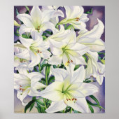 White Lilies 2008 Poster (Vorne)