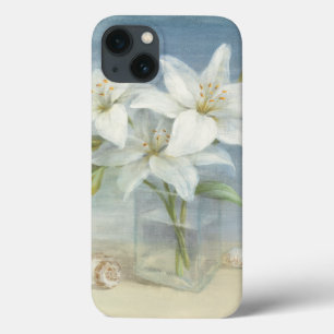 White Lilies and Shells iPhone 13 Hülle