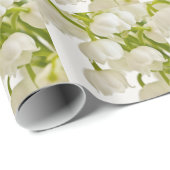 White Lilies Geschenkpapier (Rolleneckpunkt)