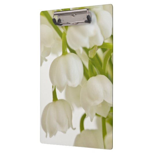 White Lilies Klemmbrett (Links)