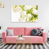 White Lilies Leinwanddruck (Insitu (Wohnzimmer))