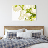 White Lilies Leinwanddruck (Insitu (Schlafzimmer))
