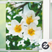 White Lilies - Lily Blume Lilium candidum Fensteraufkleber (Zuhause)