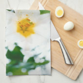 White Lilies - Lily Blume Lilium candidum Geschirrtuch (Viertel Falte)